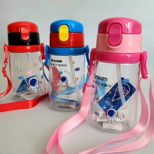 Botilito Infantil con Diseño Espacial y Correa