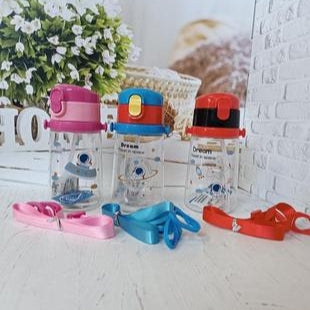 Botilito Infantil con Diseño Espacial y Correa