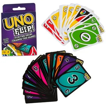 UNO Flip! Juego de cartas: ¡El doble de diversión!