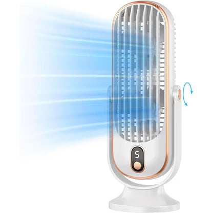 Ventilador Torre de Escritorio USB Recargable