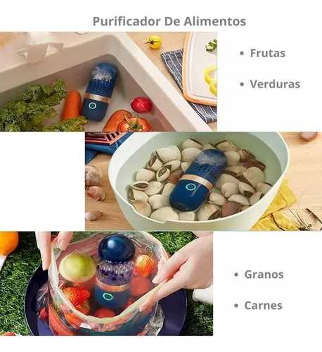 Purificador de frutas y verduras