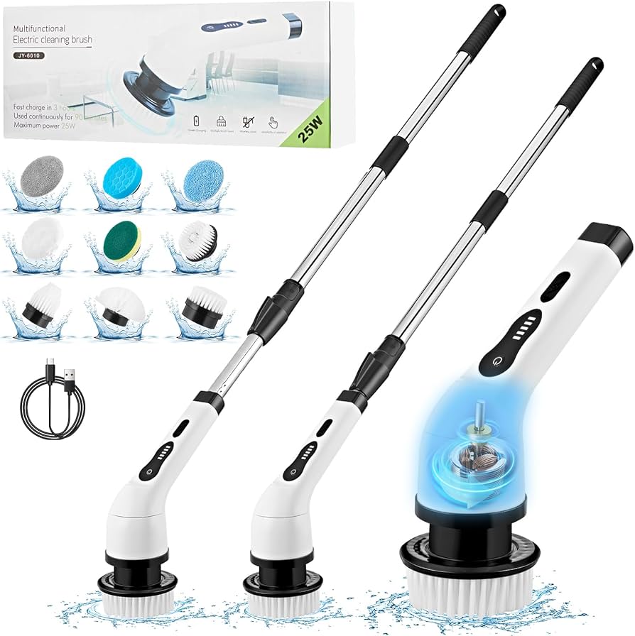 Cepillo de Limpieza Eléctrico 9 en 1