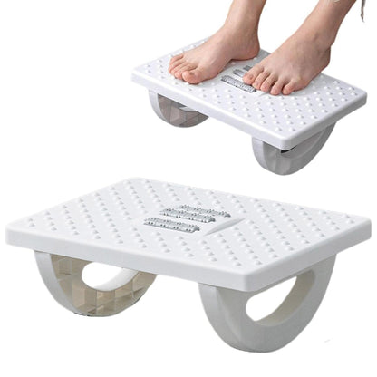 Reposapiés Ergonómico Antideslizante con Rodillo de Masaje