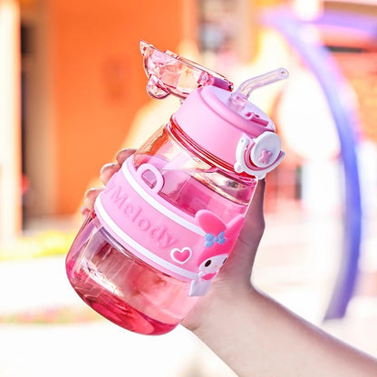 Botella infantil Sanrio 600 ml con correa – Kuromi
