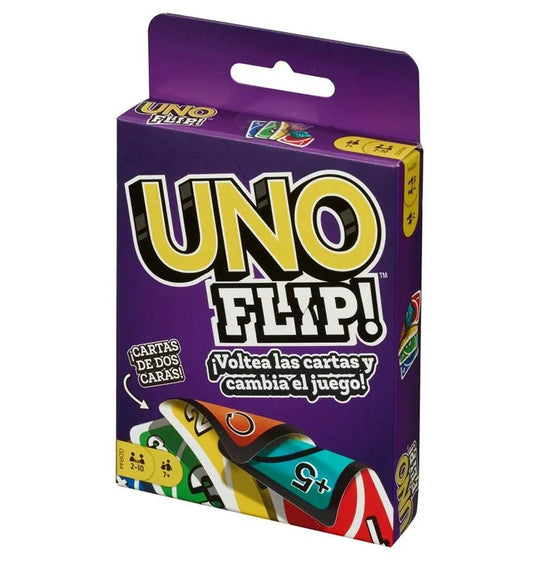 UNO Flip! Juego de cartas: ¡El doble de diversión!