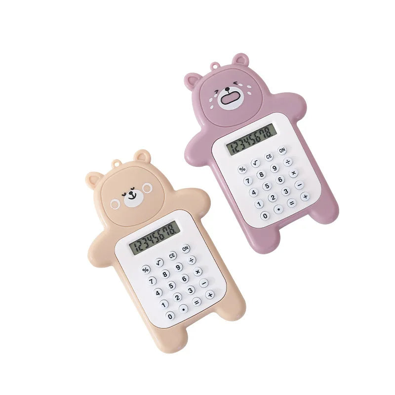 Mini Calculadora Llavero de Animalitos | Estilo Kawaii y Portátil