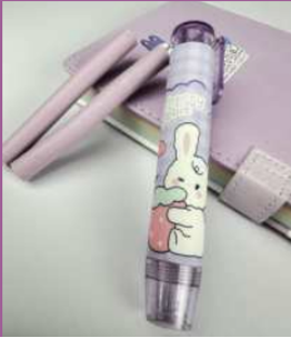 Borrador Retráctil Tipo Lápiz | Diseños Kawaii y de Astronauta