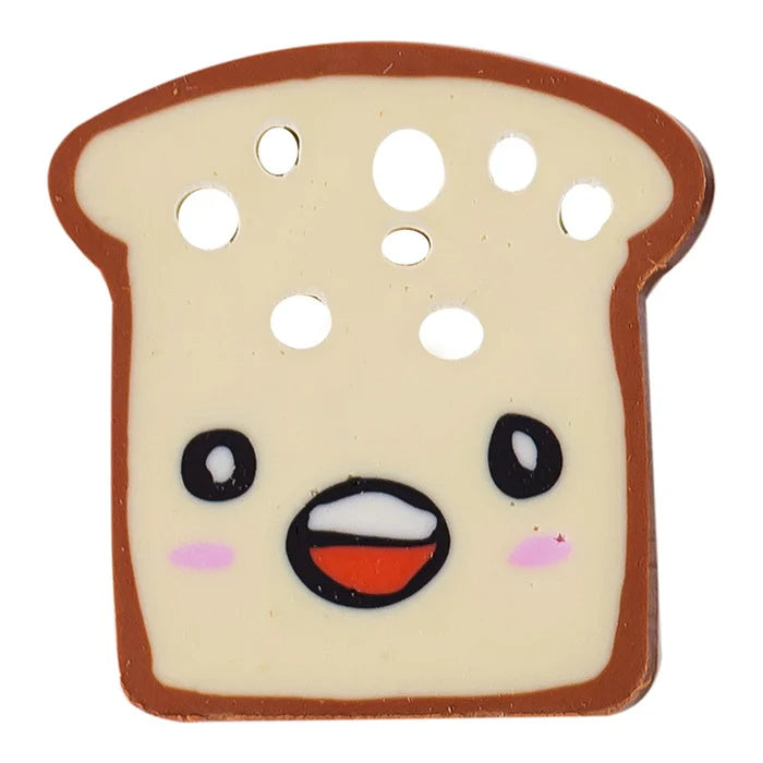 Gomas de Borrar Kawaii con Forma de Pan Tostado Unidad