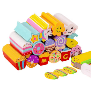 Barras de Borradores Temáticos Coleccionables | Figuras Divertidas x6