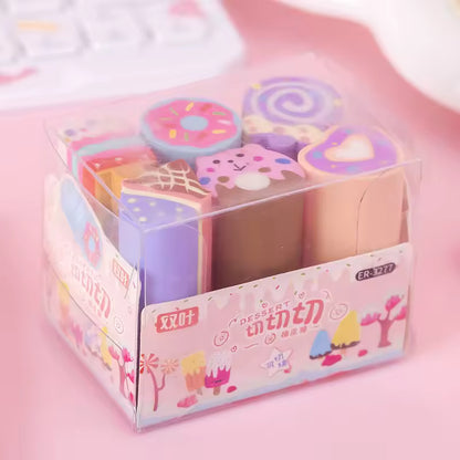 Barras de Borradores Temáticos Coleccionables | Figuras Divertidas x6