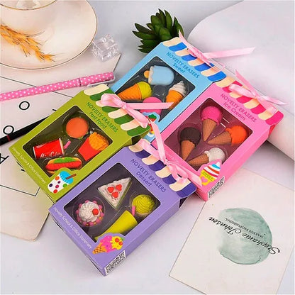 Sets de Borradores de Comida y Postres | Regalo Temático para Niños