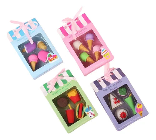 Sets de Borradores de Comida y Postres | Regalo Temático para Niños