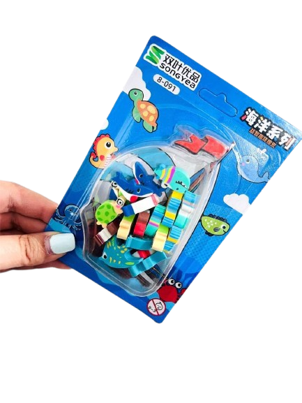 Mega Packs de Borradores Temáticos | Colección Completa de Figuras x18