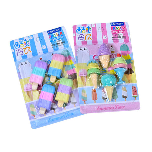 Sets de Borradores de Helado y Paletas | Colección Summer Time