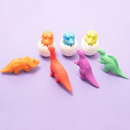 Set de Borradores de Dinosaurios y Huevos | Figuras Prehistóricas