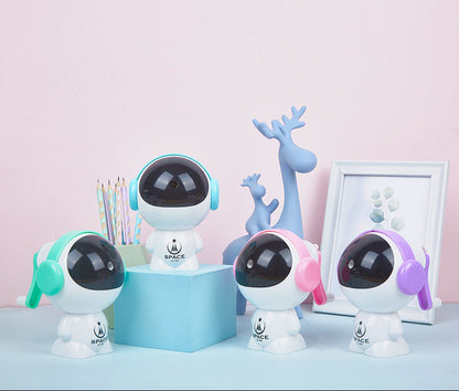 Sacapuntas de Manivela Robot del Espacio