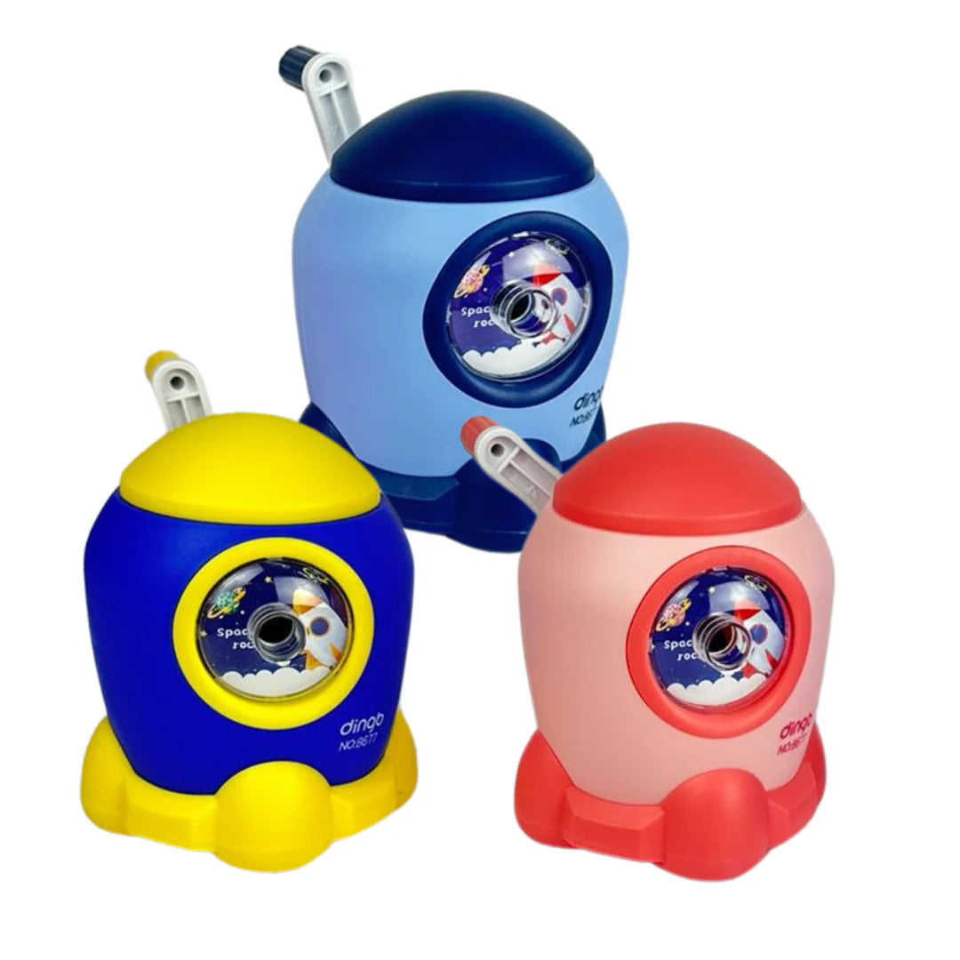 Sacapuntas de Manivela Cohete del Espacio