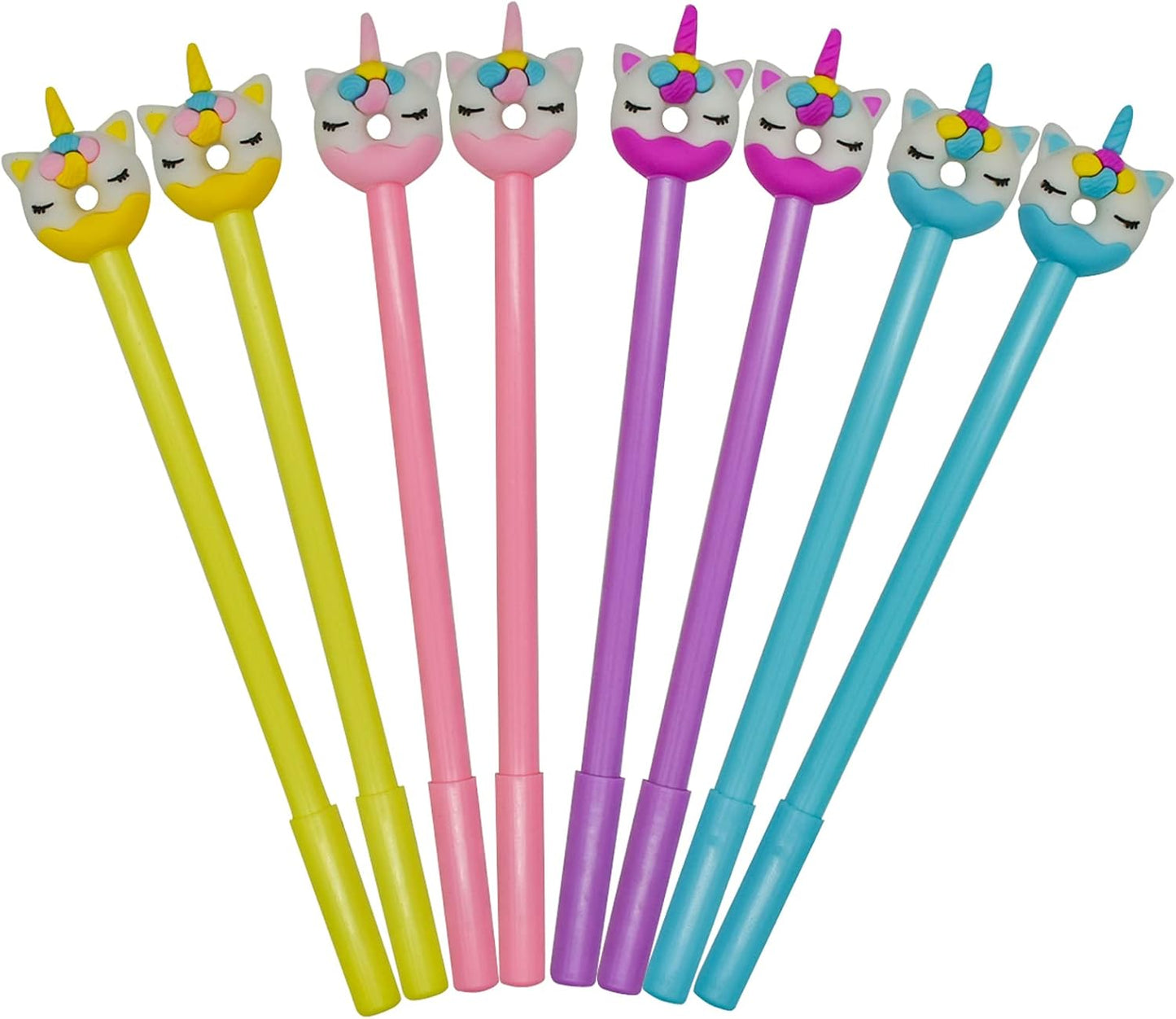 Lapiceros de Unicornio Kawaii 'Donut Style'
