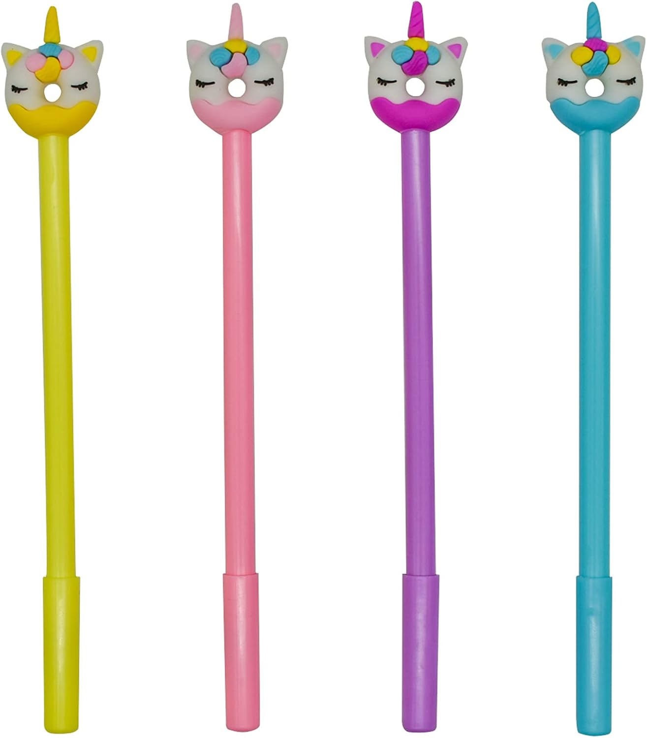 Lapiceros de Unicornio Kawaii 'Donut Style'