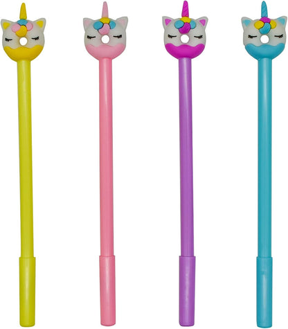 Lapiceros de Unicornio Kawaii 'Donut Style'