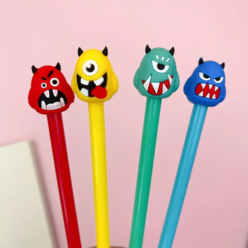 Lapiceros de Monstruos con Expresiones Divertidas | Papelería Única