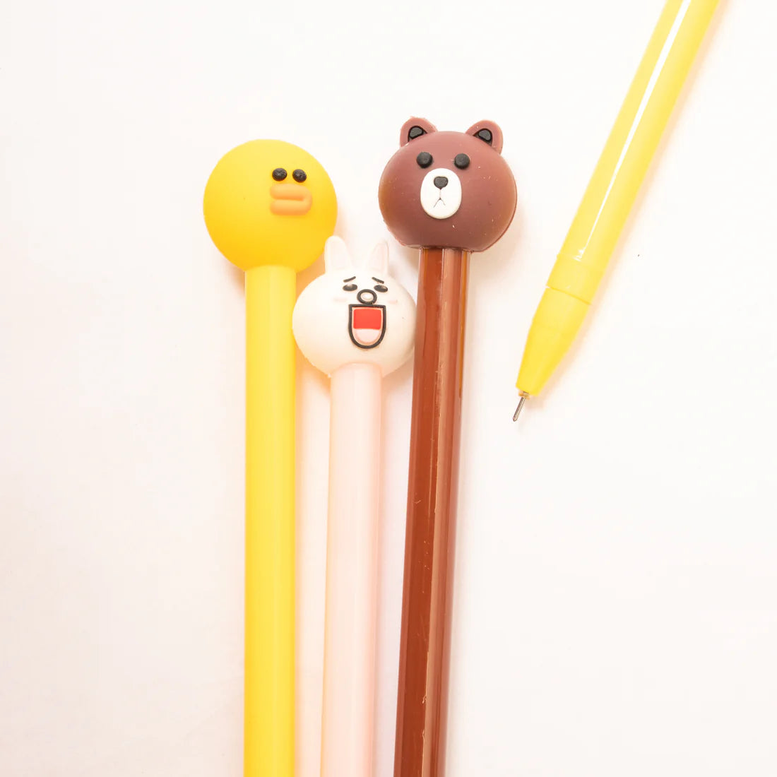 Lapiceros Kawaii de Animales | Conejito, Oso y Patito