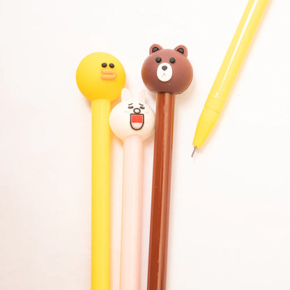Lapiceros Kawaii de Animales | Conejito, Oso y Patito