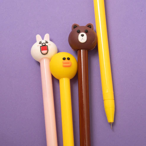 Lapiceros Kawaii de Animales | Conejito, Oso y Patito
