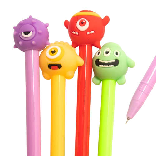 Lapiceros Kawaii de Monstruos | Diseños Divertidos y Originales