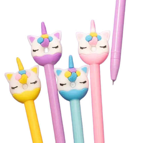 Lapiceros de Unicornio Kawaii 'Donut Style'