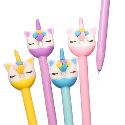 Lapiceros de Unicornio Kawaii 'Donut Style'