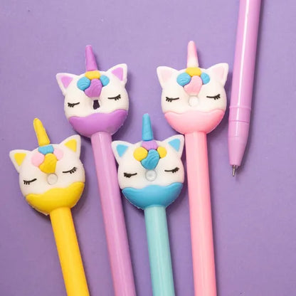 Lapiceros de Unicornio Kawaii 'Donut Style'