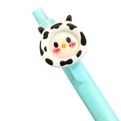 Esfero Retráctil con Aplique de Figuras – Animales y Frutas