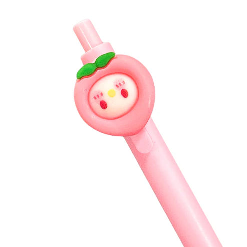 Esfero Retráctil con Aplique de Figuras – Animales y Frutas