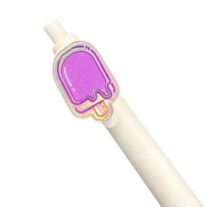 Lapiceros Retráctiles con Apliques de Verano | Paleta, Flotador y Más