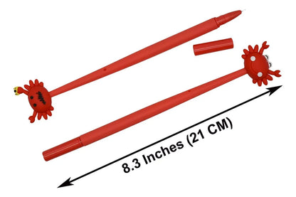 Lapicero Flexible de Cangrejo – Sonriente y con Billete en la Mano
