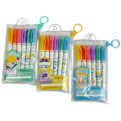 Resaltadores Doble Punta x6 en Estuche | Blessy