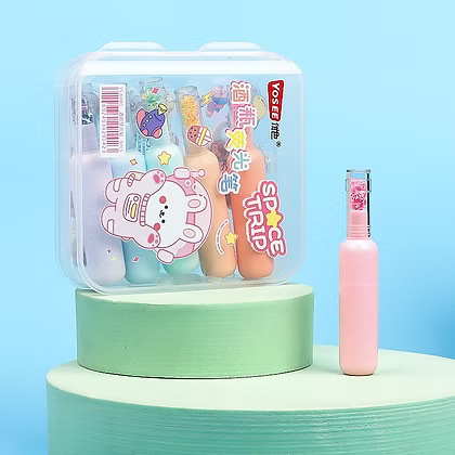 Resaltadores con Escarcha x6 en Display | Blessy