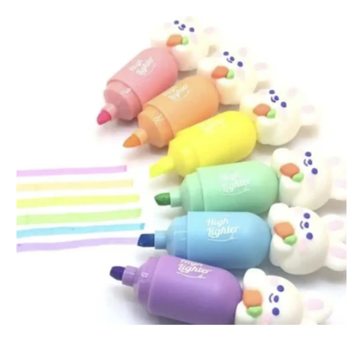 Resaltadores Doble Punta x6 de Conejo