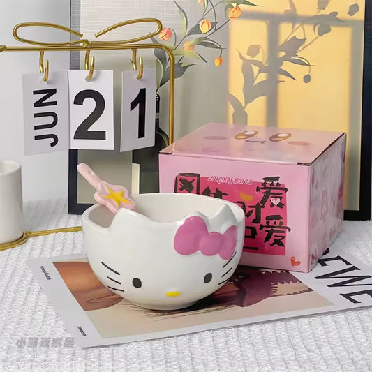 Taza de Cerámica Hello Kitty Rosada