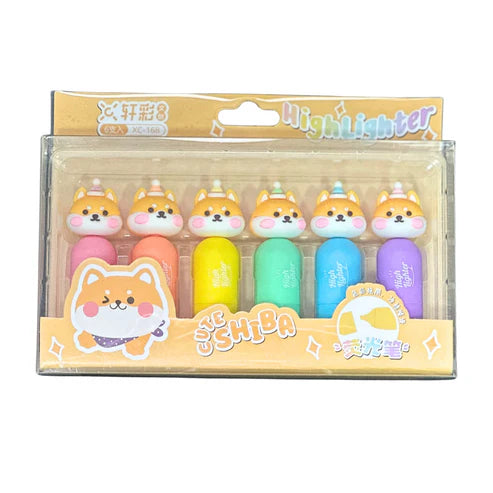 Resaltadores Doble Punta x6 de Zorro