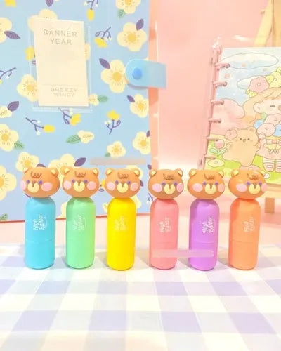 Resaltadores Doble Punta x6 de Oso