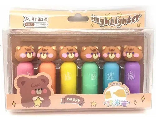 Resaltadores Doble Punta x6 de Oso