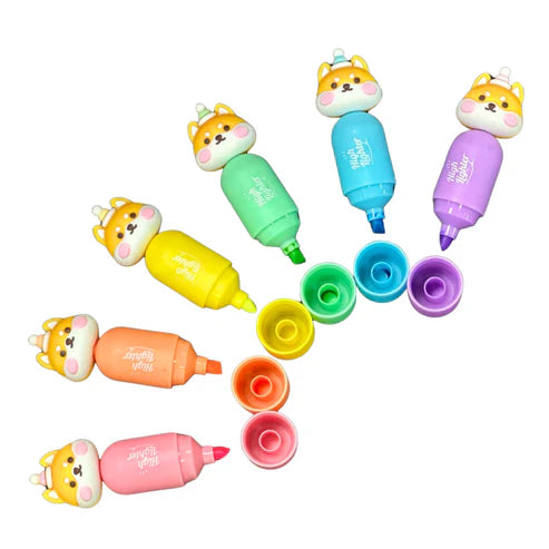 Resaltadores Doble Punta x6 de Zorro