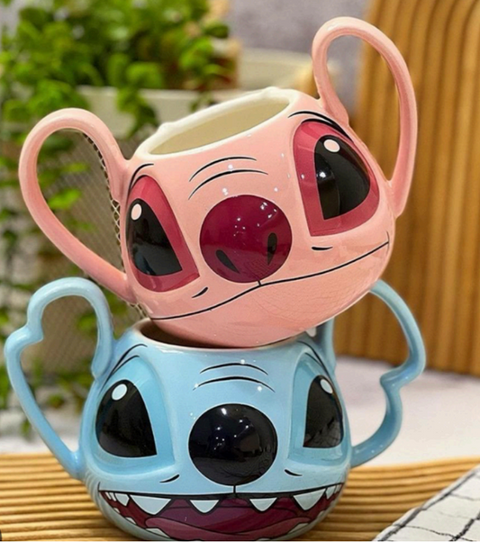 Mug Stitch y Angela