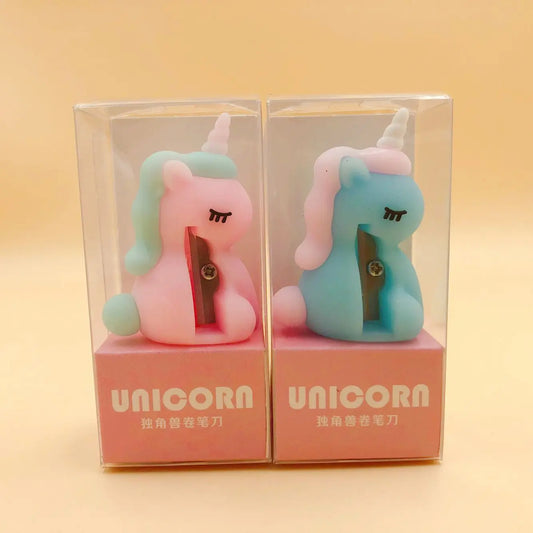 Sacapuntas de Unicornio y Dinosaurio | Papelería Mágica y Divertida