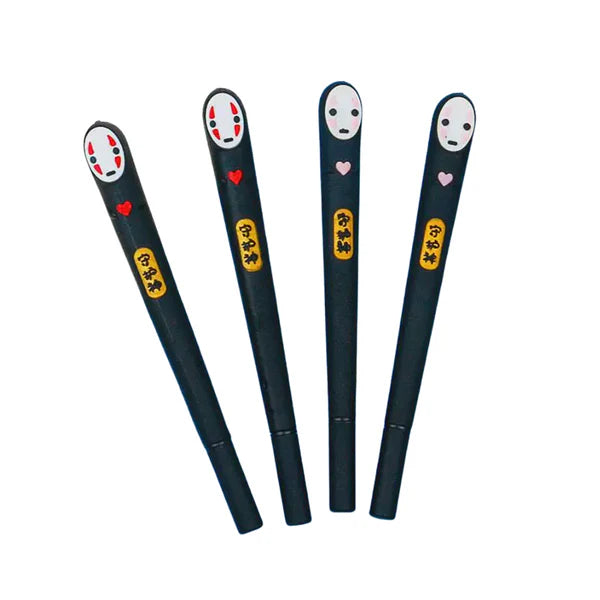 Título Esfero Encauchetado de Kaonashi | Tinta Gel Negra